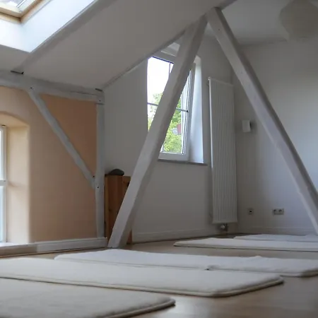 Lehmputzzimmer In Der Yogaschule Bed & Breakfast Grube
